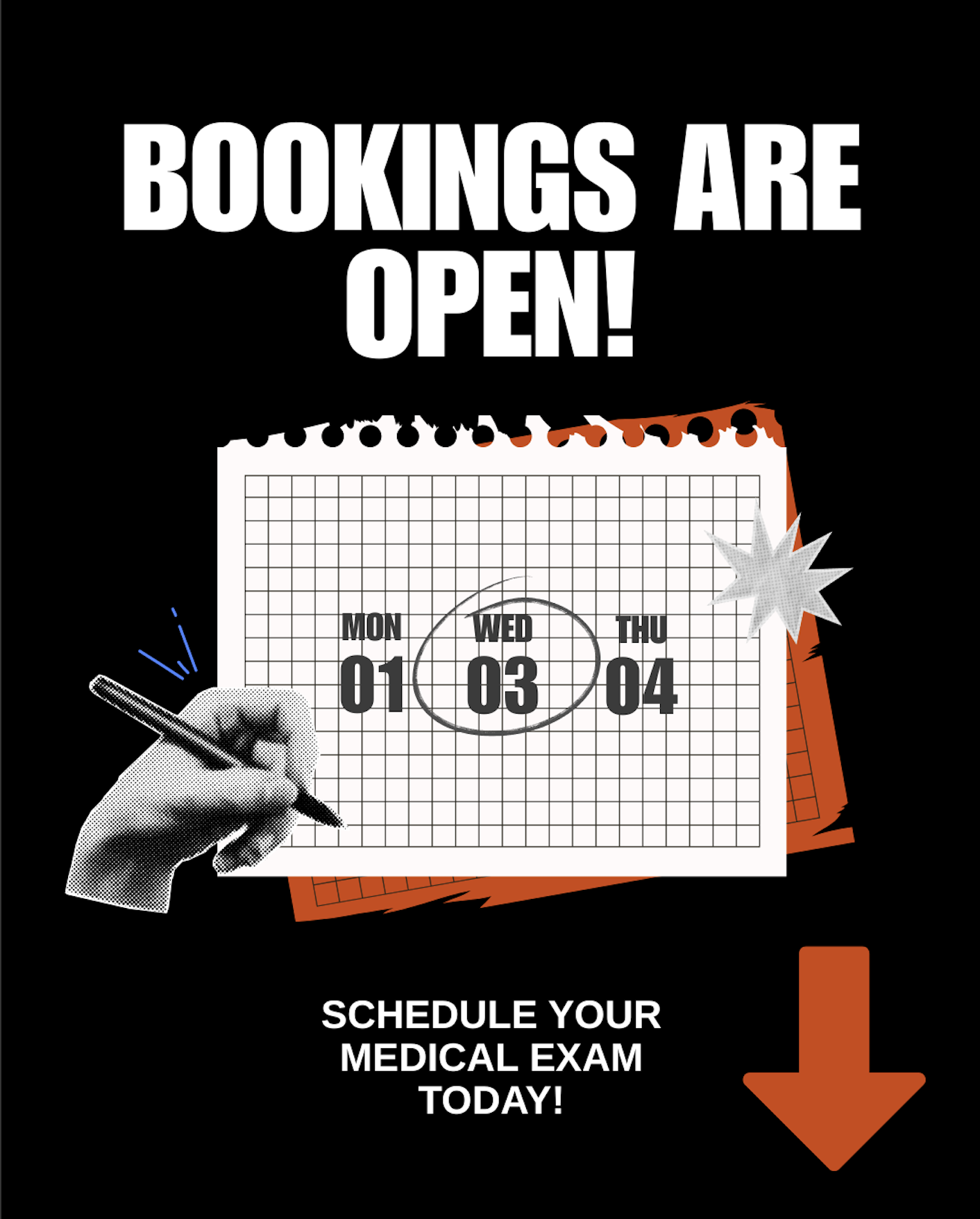 schedule immigration medical exam